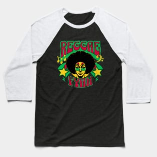 Reggae Fyah Music Baseball T-Shirt